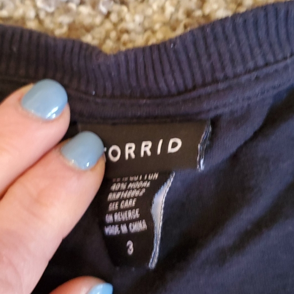 Torrid black top - Picture 3 of 3